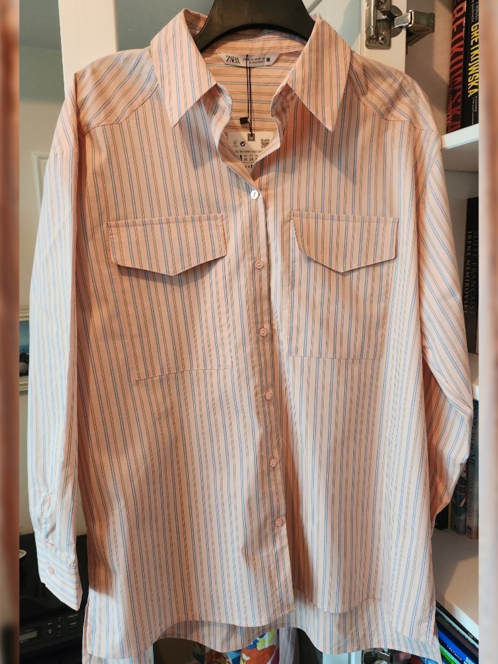 Women's ZARA long sleeved shirt - Medium